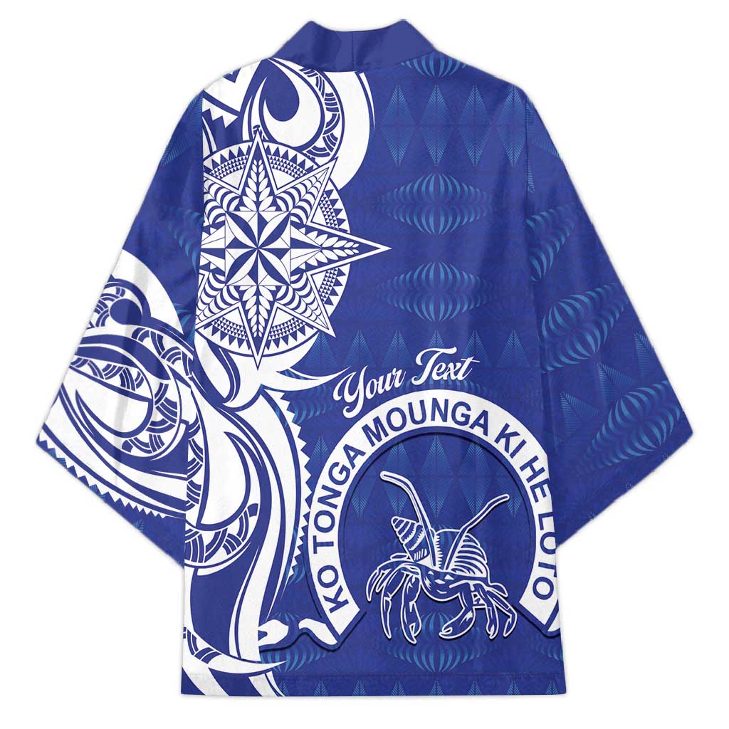 Personalised Queen Salote College Kimono QSC Est 1926 Ngatu Pattern - Polynesian Pride