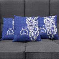 Personalised Queen Salote College Pillow Cover QSC Est 1926 Ngatu Pattern - Polynesian Pride