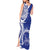 Personalised Queen Salote College Tank Maxi Dress QSC Est 1926 Ngatu Pattern - Polynesian Pride