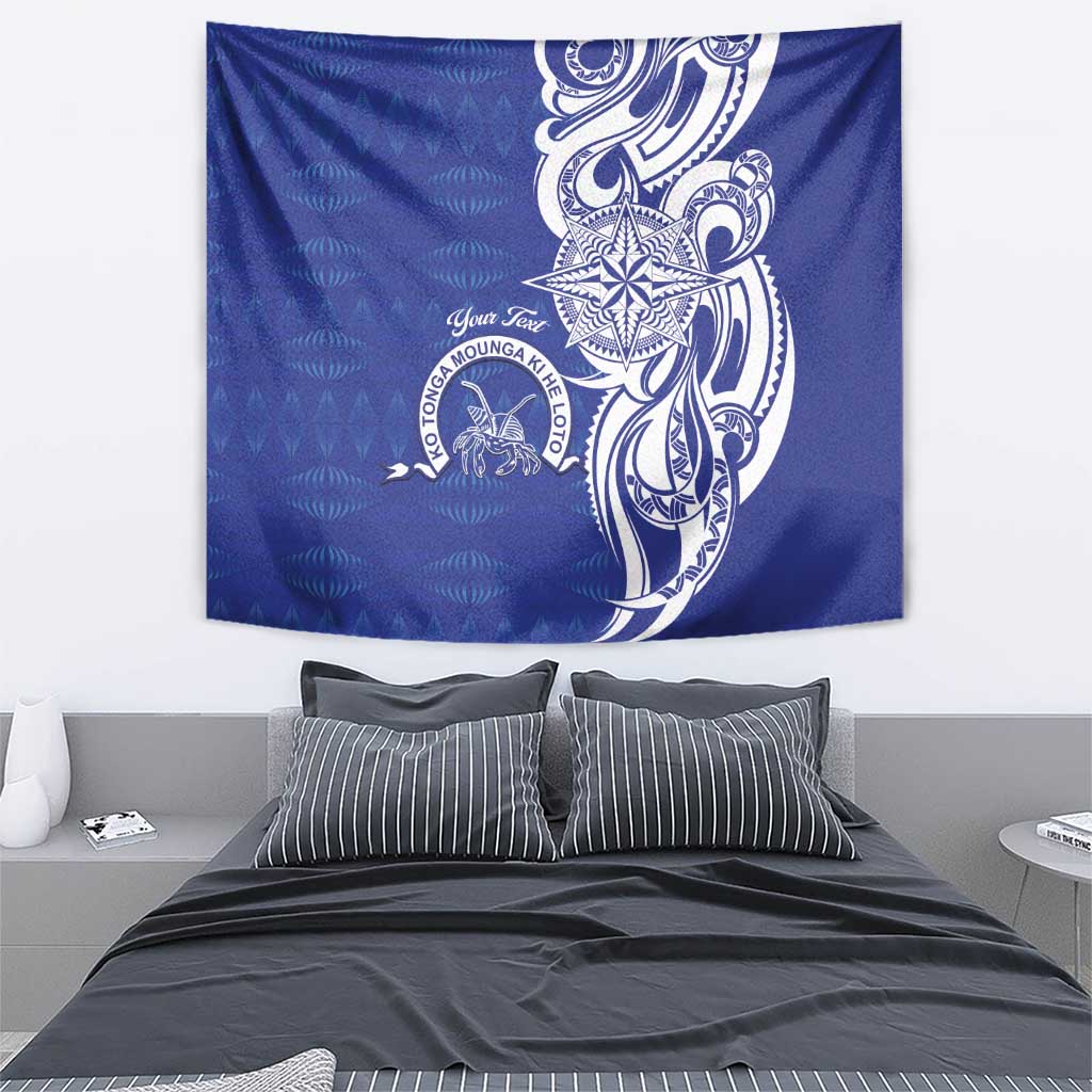 Personalised Queen Salote College Tapestry QSC Est 1926 Ngatu Pattern - Polynesian Pride