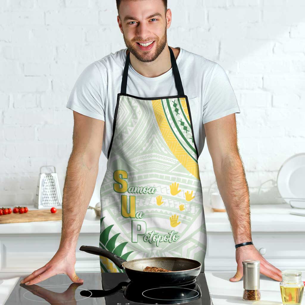 Samoa Ua Potopoto Apron SUP Est 2025 Samoan Pattern LT14 - Polynesian Pride