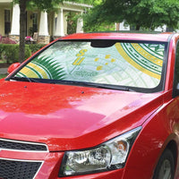 Samoa Ua Potopoto Auto Sun Shade SUP Est 2025 Samoan Pattern - Polynesian Pride