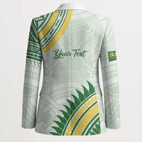 Personalised Samoa Ua Potopoto Blazer SUP Est 2025 Samoan Pattern LT14 - Polynesian Pride