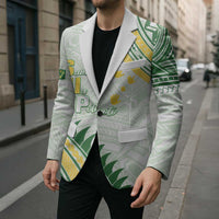 Personalised Samoa Ua Potopoto Blazer SUP Est 2025 Samoan Pattern LT14 - Polynesian Pride