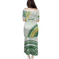 Personalised Samoa Ua Potopoto Family Matching Puletasi and Hawaiian Shirt SUP Est 2025 Samoan Pattern - Polynesian Pride