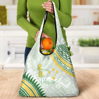 Samoa Ua Potopoto Grocery Bag SUP Est 2025 Samoan Pattern - Polynesian Pride