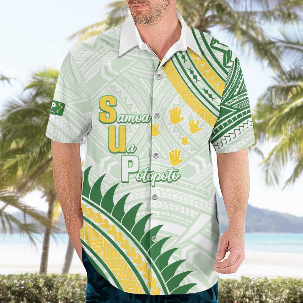Personalised Samoa Ua Potopoto Hawaiian Shirt SUP Est 2025 Samoan Pattern LT14 - Polynesian Pride