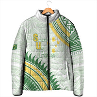 Personalised Samoa Ua Potopoto Padded Jacket SUP Est 2025 Samoan Pattern - Polynesian Pride