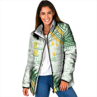 Personalised Samoa Ua Potopoto Padded Jacket SUP Est 2025 Samoan Pattern - Polynesian Pride