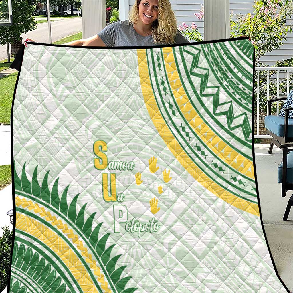 Samoa Ua Potopoto Quilt SUP Est 2025 Samoan Pattern - Polynesian Pride