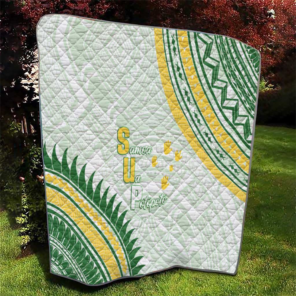 Samoa Ua Potopoto Quilt SUP Est 2025 Samoan Pattern - Polynesian Pride