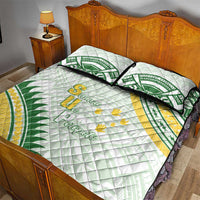Samoa Ua Potopoto Quilt Bed Set SUP Est 2025 Samoan Pattern - Polynesian Pride