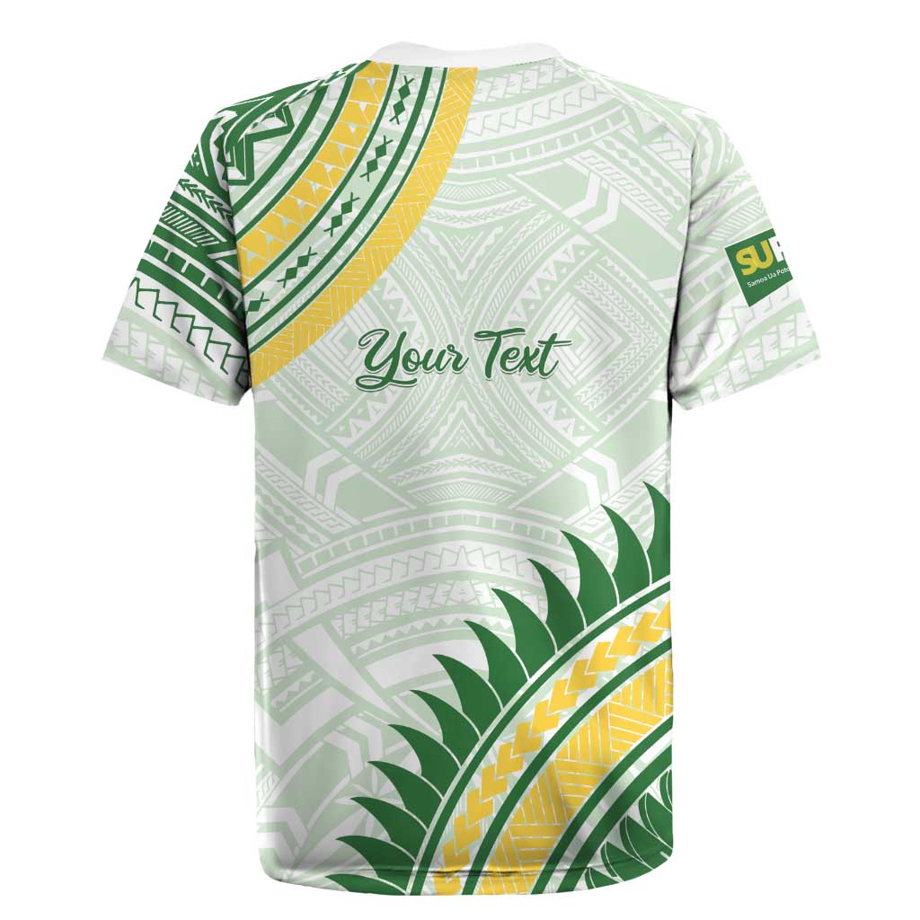 Personalised Samoa Ua Potopoto Rugby Jersey SUP Est 2025 Samoan Pattern LT14 - Polynesian Pride