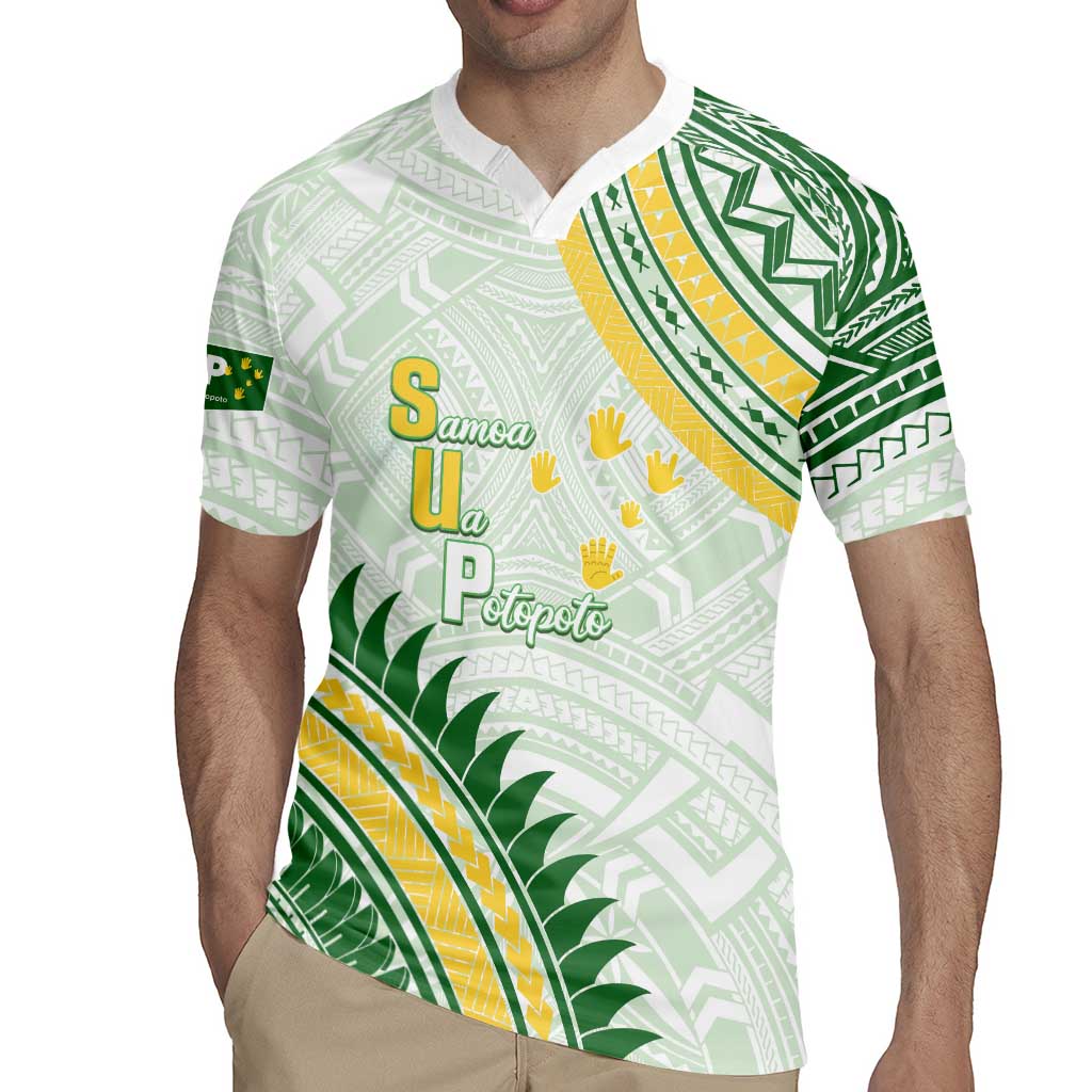 Personalised Samoa Ua Potopoto Rugby Jersey SUP Est 2025 Samoan Pattern LT14 - Polynesian Pride