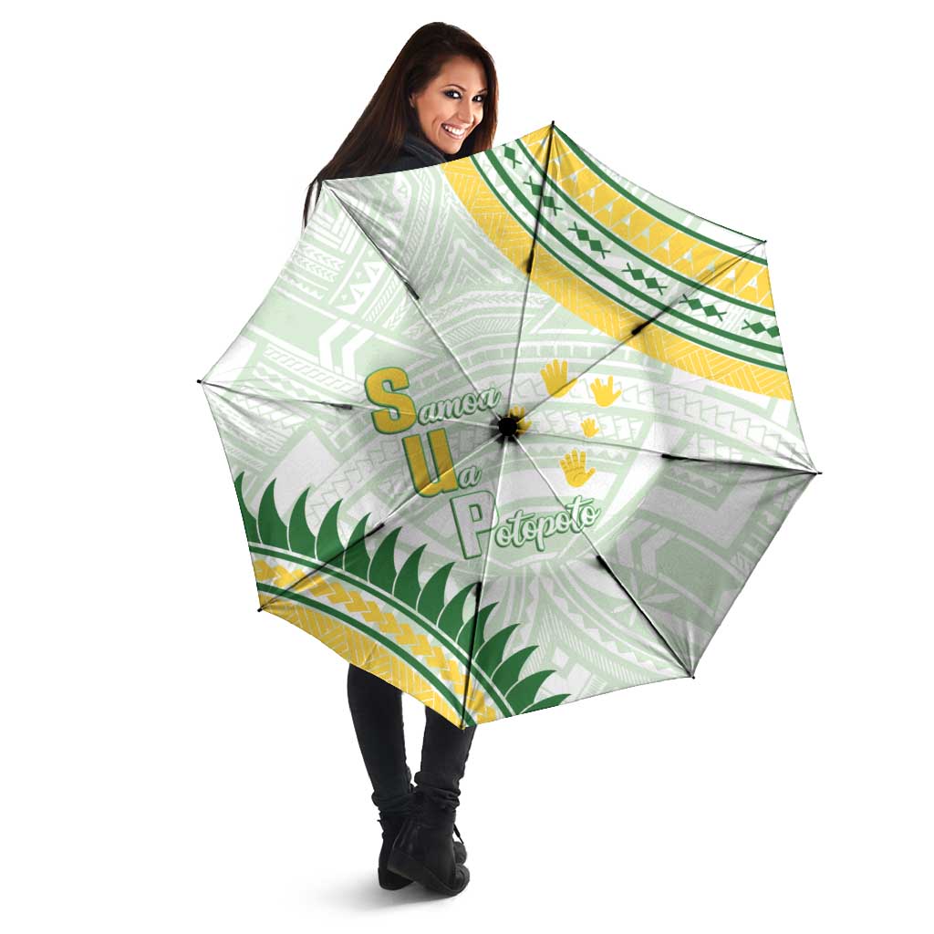 Samoa Ua Potopoto Umbrella SUP Est 2025 Samoan Pattern - Polynesian Pride