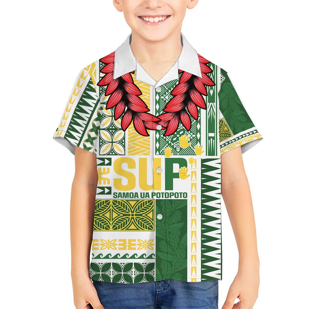 Samoa Uniting Party Hawaiian Shirt SUP Est 2025 Siapo Pattern LT14 - Polynesian Pride