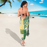 Samoa Uniting Party Sarong SUP Est 2025 Siapo Pattern - Polynesian Pride