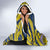 Niue Peniamina Gospel Day Hooded Blanket Unique Niean Hiapo LT14 - Polynesian Pride