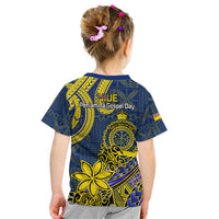 Niue Peniamina Gospel Day Kid T Shirt Unique Niean Hiapo LT14 - Polynesian Pride