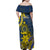 Personalised Niue Peniamina Gospel Day Family Matching Off Shoulder Maxi Dress and Hawaiian Shirt Unique Niean Hiapo LT14 - Polynesian Pride