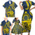 Personalised Niue Peniamina Gospel Day Family Matching Short Sleeve Bodycon Dress and Hawaiian Shirt Unique Niean Hiapo LT14 - Polynesian Pride