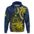 Personalised Niue Peniamina Gospel Day Hoodie Unique Niean Hiapo LT14 Blue - Polynesian Pride