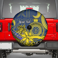 Personalised Niue Peniamina Gospel Day Spare Tire Cover Unique Niean Hiapo LT14 - Polynesian Pride