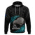 Custom New Zealand Silver Fern Rugby Hoodie Pacific 2023 Kia Haka Kiwis With Maori Ta Moko LT14 Pullover Hoodie Black - Polynesian Pride