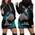 Custom New Zealand Silver Fern Rugby Hoodie Dress Pacific 2023 Kia Haka Kiwis With Maori Ta Moko LT14 - Polynesian Pride