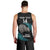 Custom New Zealand Silver Fern Rugby Men Tank Top Pacific 2023 Kia Haka Kiwis With Maori Ta Moko LT14 - Polynesian Pride