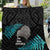 New Zealand Silver Fern Rugby Quilt Pacific 2023 Kia Haka Kiwis With Maori Ta Moko LT14 Black - Polynesian Pride