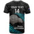 Custom New Zealand Silver Fern Rugby T Shirt Pacific 2023 Kia Haka Kiwis With Maori Ta Moko LT14 - Polynesian Pride