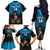 Custom Fiji Tapa Rugby Family Matching Off Shoulder Long Sleeve Dress and Hawaiian Shirt Pacific 2023 Go Fijian Bati LT14 - Polynesian Pride