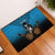 Fiji Tapa Rugby Rubber Doormat Pacific 2023 Go Fijian Bati LT14 Blue - Polynesian Pride