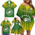 Custom Cook Islands Rugby Family Matching Off Shoulder Short Dress and Hawaiian Shirt Pacific 2023 Go The Kukis LT14 - Polynesian Pride