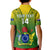 Custom Cook Islands Rugby Kid Polo Shirt Pacific 2023 Go The Kukis LT14 - Polynesian Pride