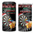 All I Want For Christmas Is Darts New Zealand 4 in 1 Can Cooler Tumbler