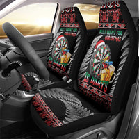 All I Want For Christmas Is Darts New Zealand Car Seat Cover