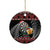 All I Want For Christmas Is Darts New Zealand Ceramic Ornament