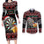 All I Want For Christmas Is Darts New Zealand Couples Matching Long Sleeve Bodycon Dress and Long Sleeve Button Shirt