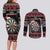 All I Want For Christmas Is Darts New Zealand Couples Matching Long Sleeve Bodycon Dress and Long Sleeve Button Shirt