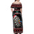 All I Want For Christmas Is Darts New Zealand Off Shoulder Maxi Dress