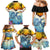 Aloha Hawaii Dolphins Family Matching Mermaid Dress and Hawaiian Shirt Heart Of The Ocean Tropical Summer Vibes LT14 - Polynesian Pride