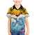 Aloha Hawaii Dolphins Family Matching Mermaid Dress and Hawaiian Shirt Heart Of The Ocean Tropical Summer Vibes LT14 Son's Shirt Blue - Polynesian Pride