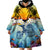 Aloha Hawaii Dolphins Wearable Blanket Hoodie Heart Of The Ocean Tropical Summer Vibes LT14 - Polynesian Pride