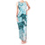 Polynesia Dolphins Tank Maxi Dress Valentine Day Floral Polynesian - Vintage Dark Cyan LT14 Women Dark Cyan - Polynesian Pride