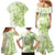 Polynesia Dolphins Family Matching Mermaid Dress and Hawaiian Shirt Valentine Day Floral Polynesian - Vintage Lime Green LT14 - Polynesian Pride