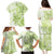 Polynesia Dolphins Family Matching Puletasi and Hawaiian Shirt Valentine Day Floral Polynesian - Vintage Lime Green LT14 - Polynesian Pride