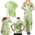 Polynesia Dolphins Family Matching Summer Maxi Dress and Hawaiian Shirt Valentine Day Floral Polynesian - Vintage Lime Green LT14 - Polynesian Pride