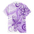 Polynesia Dolphins Family Matching Puletasi and Hawaiian Shirt Valentine Day Floral Polynesian - Vintage Purple LT14 - Polynesian Pride